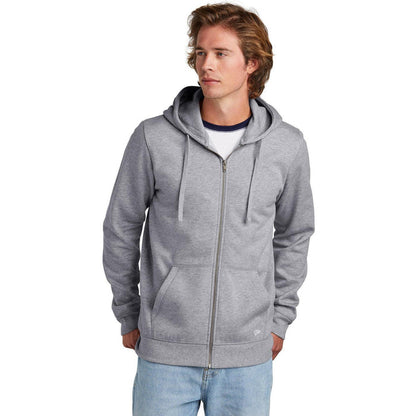 no-logo New Era Comeback Fleece Full-Zip Hoodie-New Era-Thread Logic