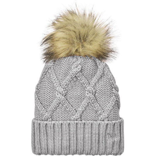 New Era Faux Fur Pom Beanie