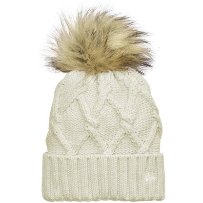New Era Faux Fur Pom Beanie