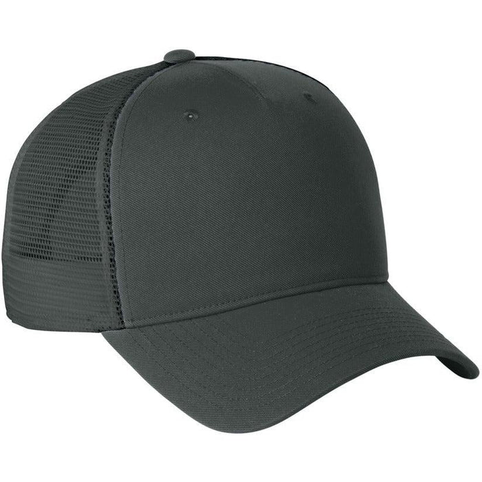 no-logo Nike Snapback Mesh Trucker Cap-Nike-Anthracite/ Anthracite-M/L-Thread Logic