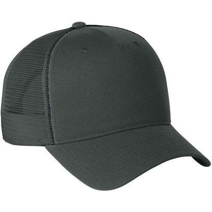 no-logo Nike Snapback Mesh Trucker Cap-Nike-Anthracite/ Anthracite-M/L-Thread Logic