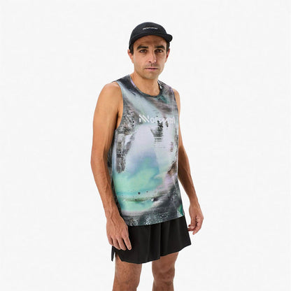 NNORMAL RACE TANK NATURE ALL PRINT HOMBRE