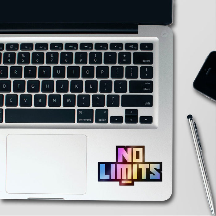 No Limits Bold Holographic Stickers - Holographic stickers | STICK IT UP