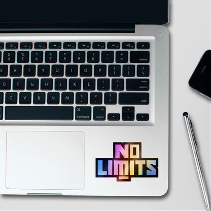 No Limits Bold Holographic Stickers - Holographic stickers | STICK IT UP