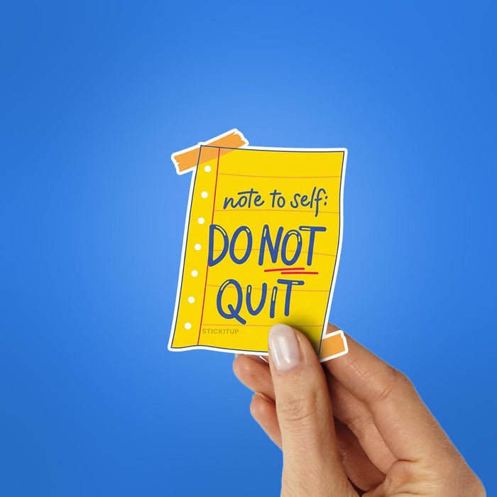 Note To Safe Sticker - Stickers | STICK IT UP