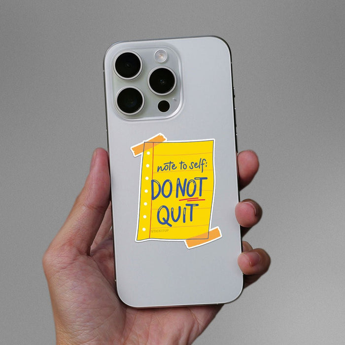 Note To Safe Sticker - Stickers | STICK IT UP