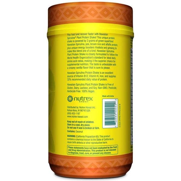 Nutrex Hawaiian Spirulina Protein Shake 14serv