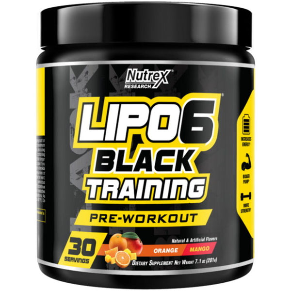 Nutrex Lipo6 Black Training 30 Servings