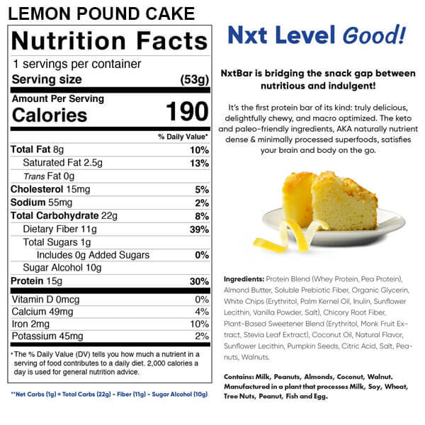 NxtBar Protein Bars Variety 12pk