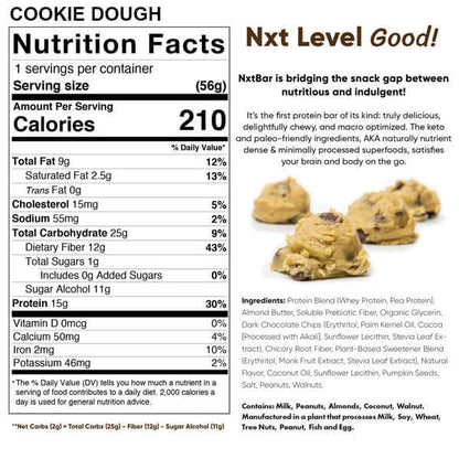 NxtBar Protein Bars Variety 12pk