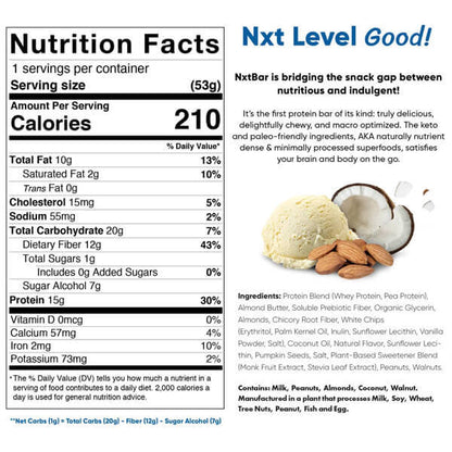 NxtBar Protein Bars Variety 12pk