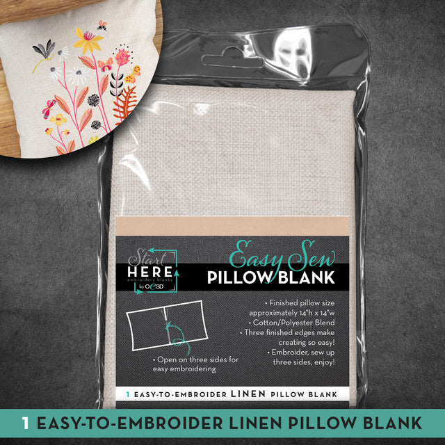 OESD Easy Sew Pillow Blank in Various Colors