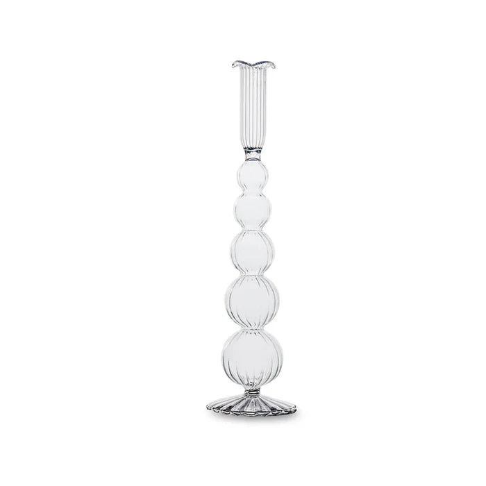 Olivia 12" Candlestick Clear