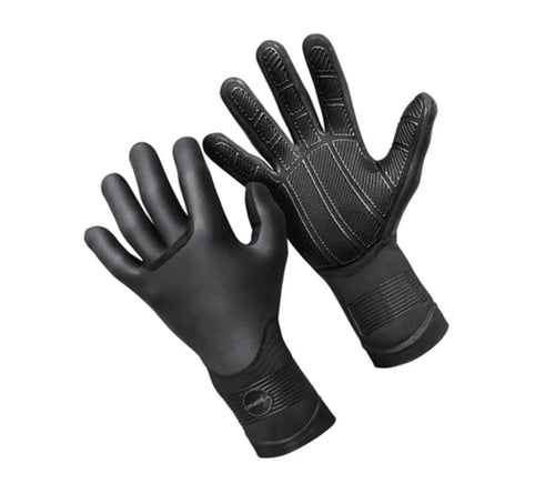 O'Neill 3mm Psycho Tech Glove wetsuit gloves black with textured palm grip