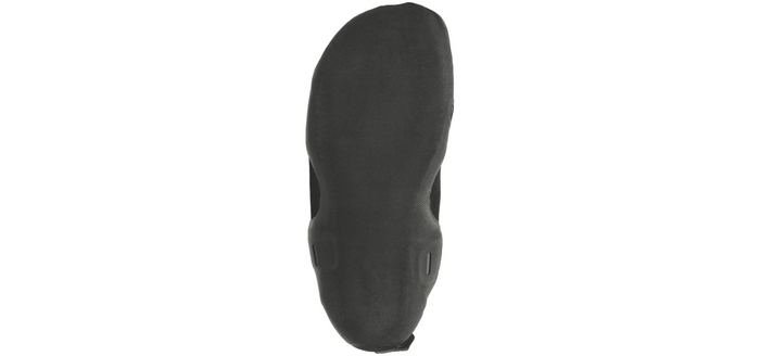 O'Neill Mutant 654mm Internal Split Toe wetsuit boot, black, sole view