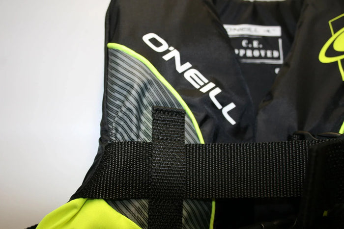 O'Neill Superlite 50N CE Vest Buoyancy Aid Black Lime - Boardworx