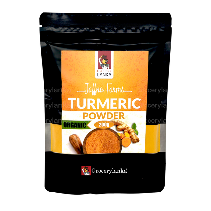 Organic Turmeric Powder 200g | Product of Sri Lanka