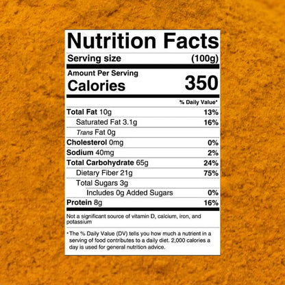 Organic Turmeric Powder 200g | Product of Sri Lanka