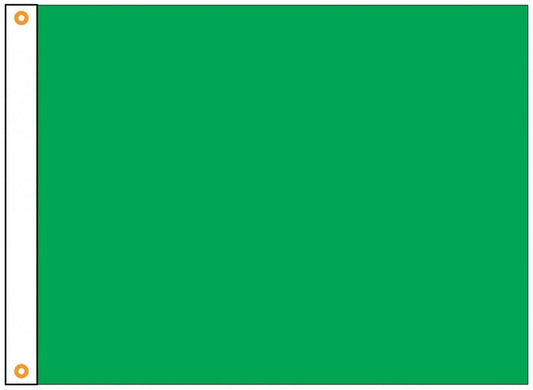 Outdoor Green Flag