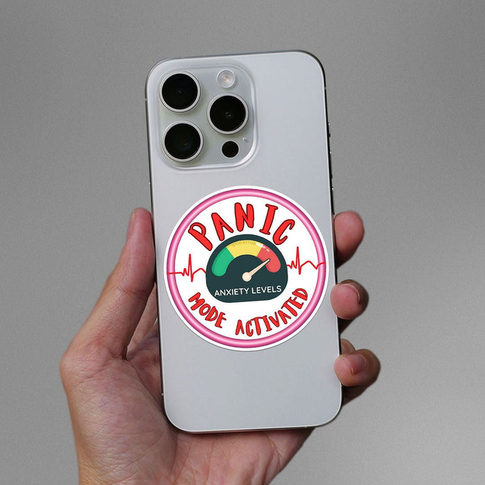 Panic Mode Activated Sticker - Stickers | STICK IT UP