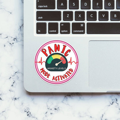 Panic Mode Activated Sticker - Stickers | STICK IT UP