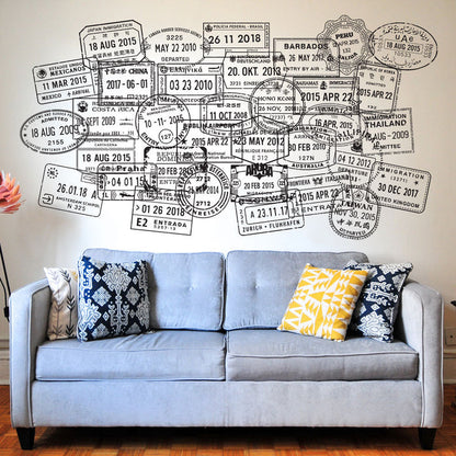 Passport Stamp Decal - Azerbaijan Conquest Maps LLC