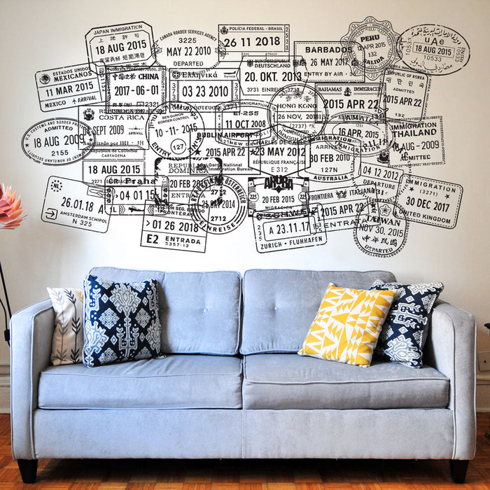 Passport Stamp Decal - Tonga Conquest Maps LLC