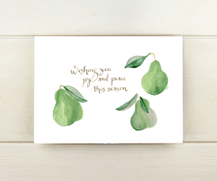 Pears Holiday Card