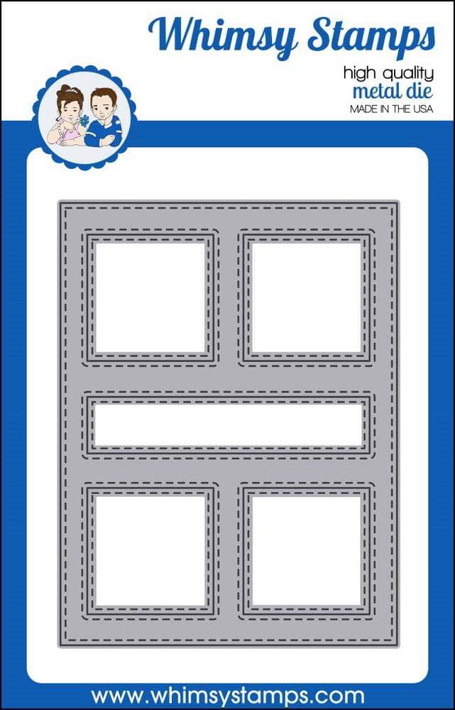 Peekaboo Window 2 Die - Whimsy Stamps