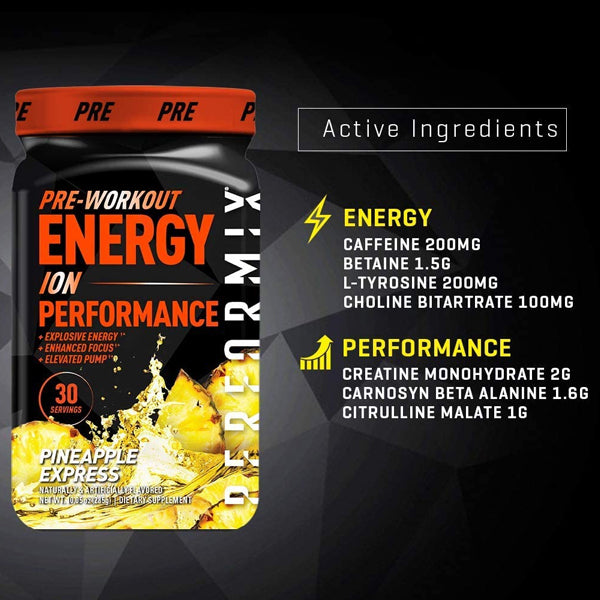 Performix Pre-Workout Energy Ion Performance 30 Servings