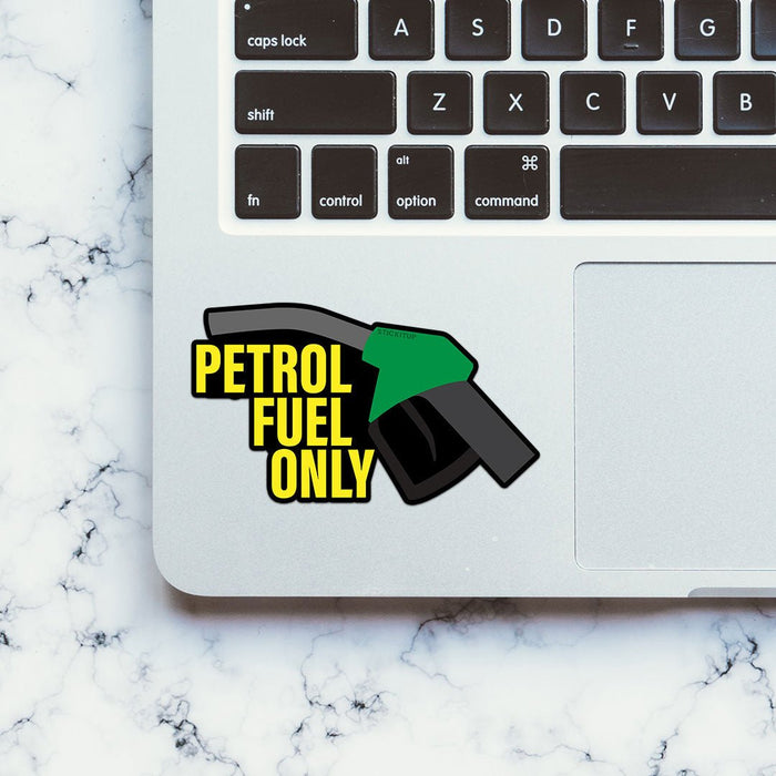 Petrol Fuel Only Sticker - Stickers | STICK IT UP