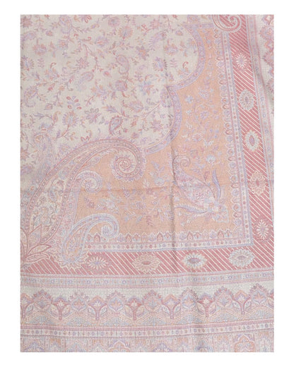 Pink - Soft Art Wool Handloom Woven Shawl - UK Stock - 24hr - NTC2209 KT 1022