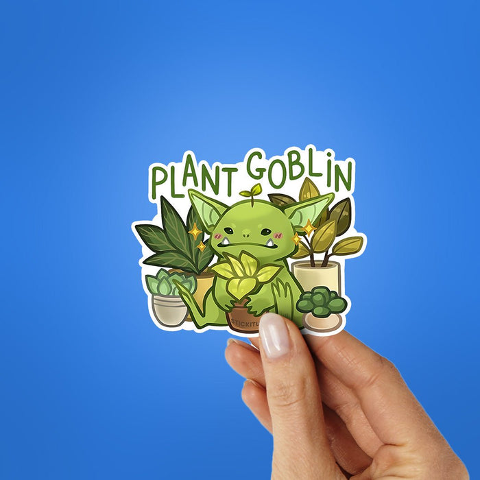 Plant Goblin Sticker - Stickers | STICK IT UP