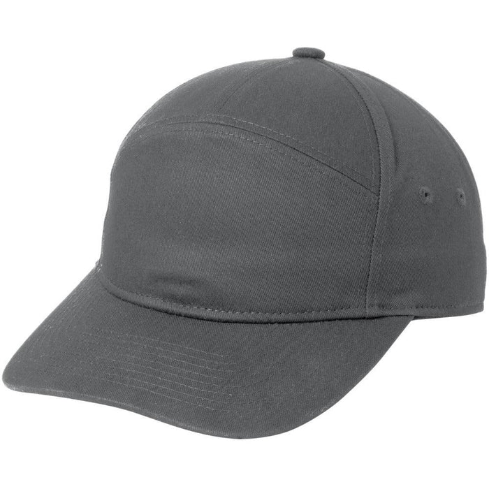 no-logo Port Authority 7-Panel Cap-Port Authority-Grey Steel-OSFA-Thread Logic
