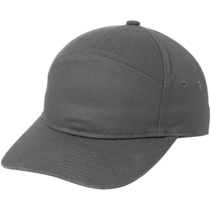 no-logo Port Authority 7-Panel Cap-Port Authority-Grey Steel-OSFA-Thread Logic
