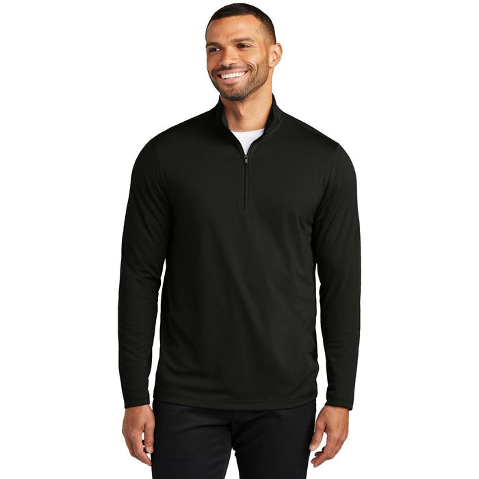 no-logo Port Authority Dry Zone UV Micro-Mesh 1/4-Zip-Port Authority-Thread Logic