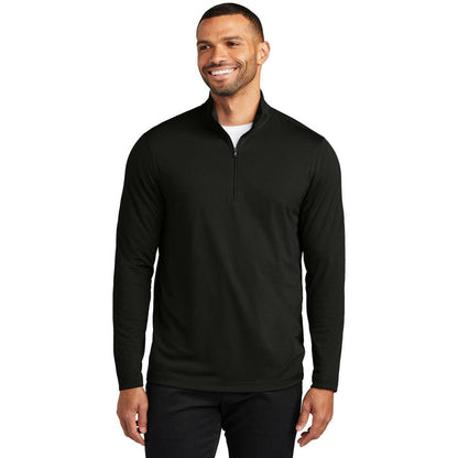 no-logo Port Authority Dry Zone UV Micro-Mesh 1/4-Zip-Port Authority-Thread Logic