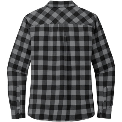 no-logo Port Authority Ladies Plaid Flannel Shirt-Port Authority-Thread Logic