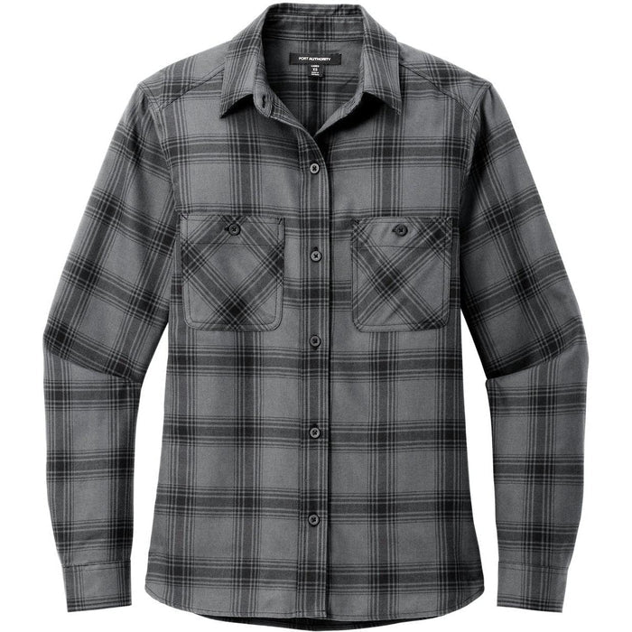Grey/Black Open Plaid / XS