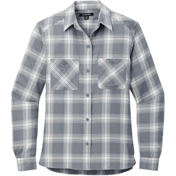 Grey/Cream Open Plaid / XS