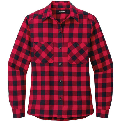 Red/Black Buffalo Check / XS