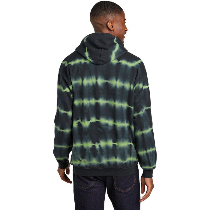 no-logo Port & Company Allover Stripe Tie-Dye Fleece-Port & Company-Thread Logic