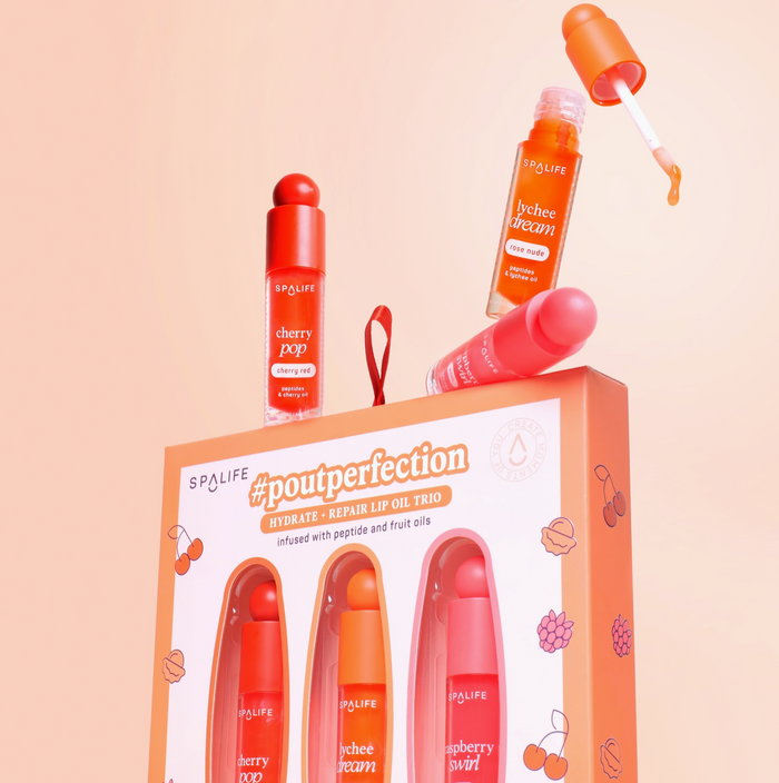 #Poutperfection Lip Oil Trio