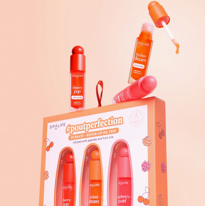 #Poutperfection Lip Oil Trio