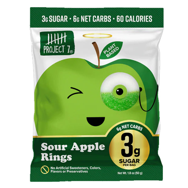 Sour Apple Rings 8pk (Best Before Oct 15, 2022)