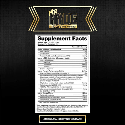 ProSupps Mr Hyde Icon 20 Servings (Athena Only)