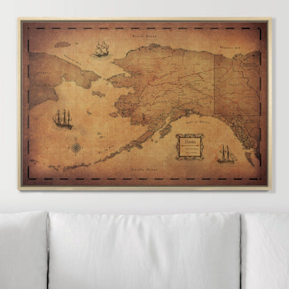 36" x 24" / Standard / Natural Oak