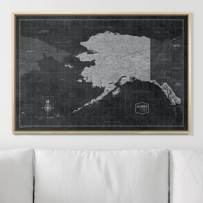 36" x 24" / Standard / Natural Oak