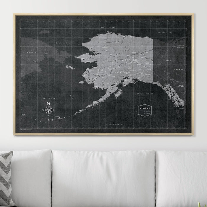 48" x 32" / Standard / Natural Oak