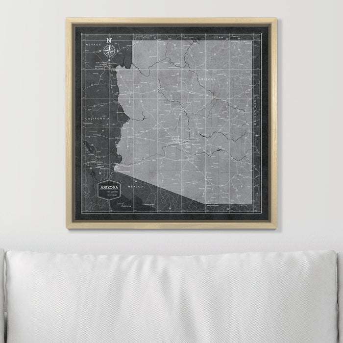 16" x 16" / Standard / Natural Oak